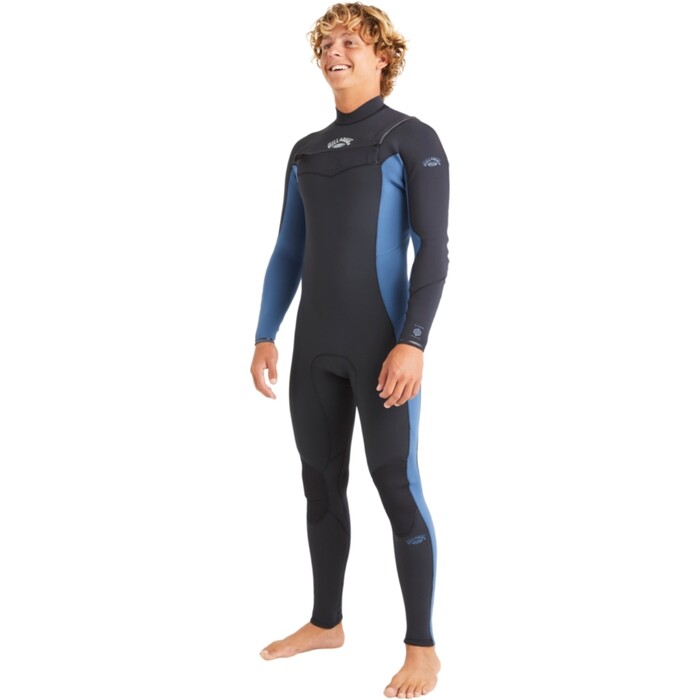 2024 Billabong Mens Absolute Natural 5/4mm Chest Zip Wetsuit ABYW100259 - Groundswell